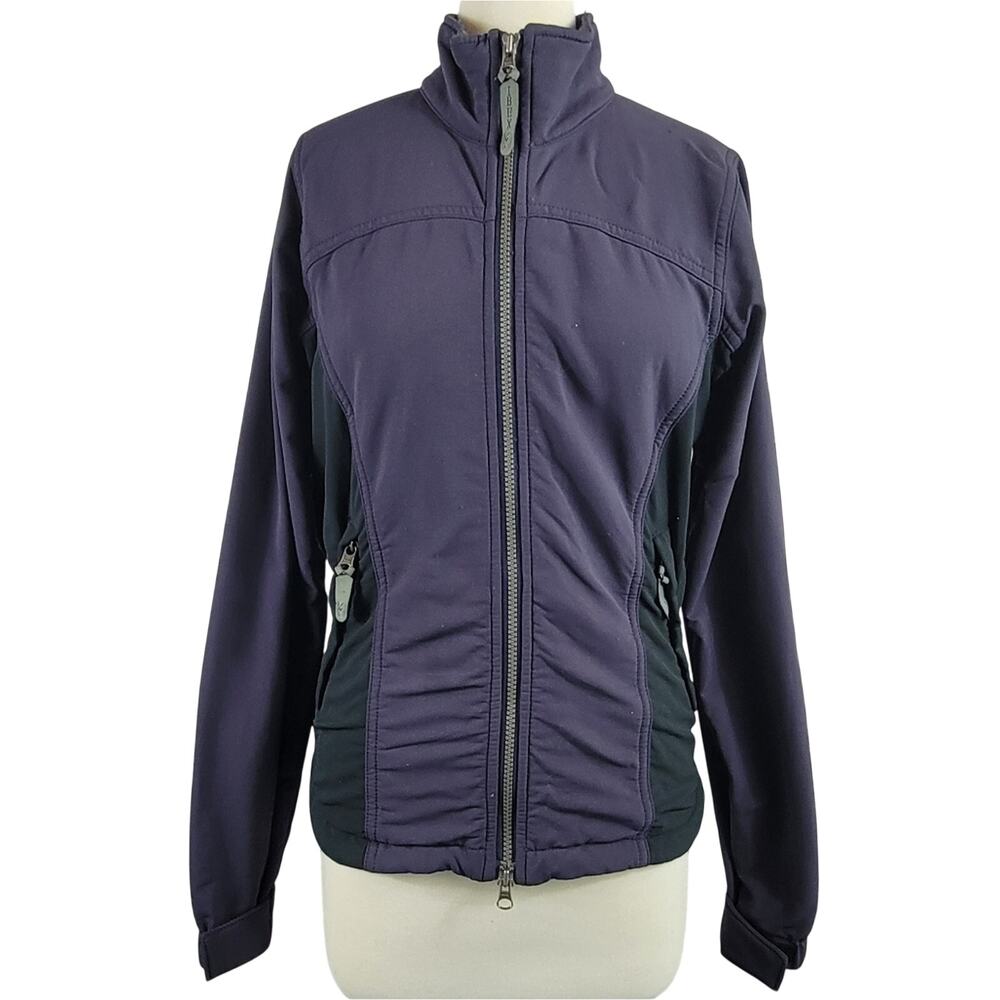 Ibex Skifans By Schoeller Softshell Jacket Merino Wool Full Zip Purple XS